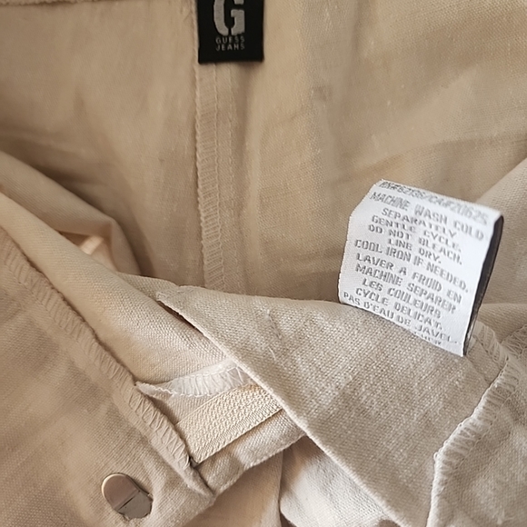 GUESS JEANS Women's  Wide leg Pants With pockets. NEW WITH TAGS. - Picture 4 of 8